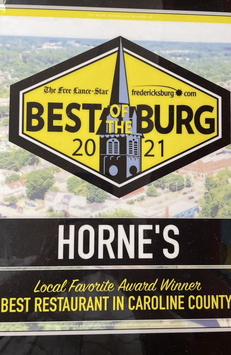 Best of the Burg 2021 — Best Restaurant in Caroline County